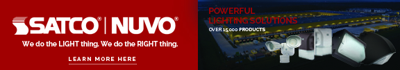 SATCO'S EXTERIOR SECURITY LIGHTING DESIGNED FOR DURABILITY & PERFORMANCE